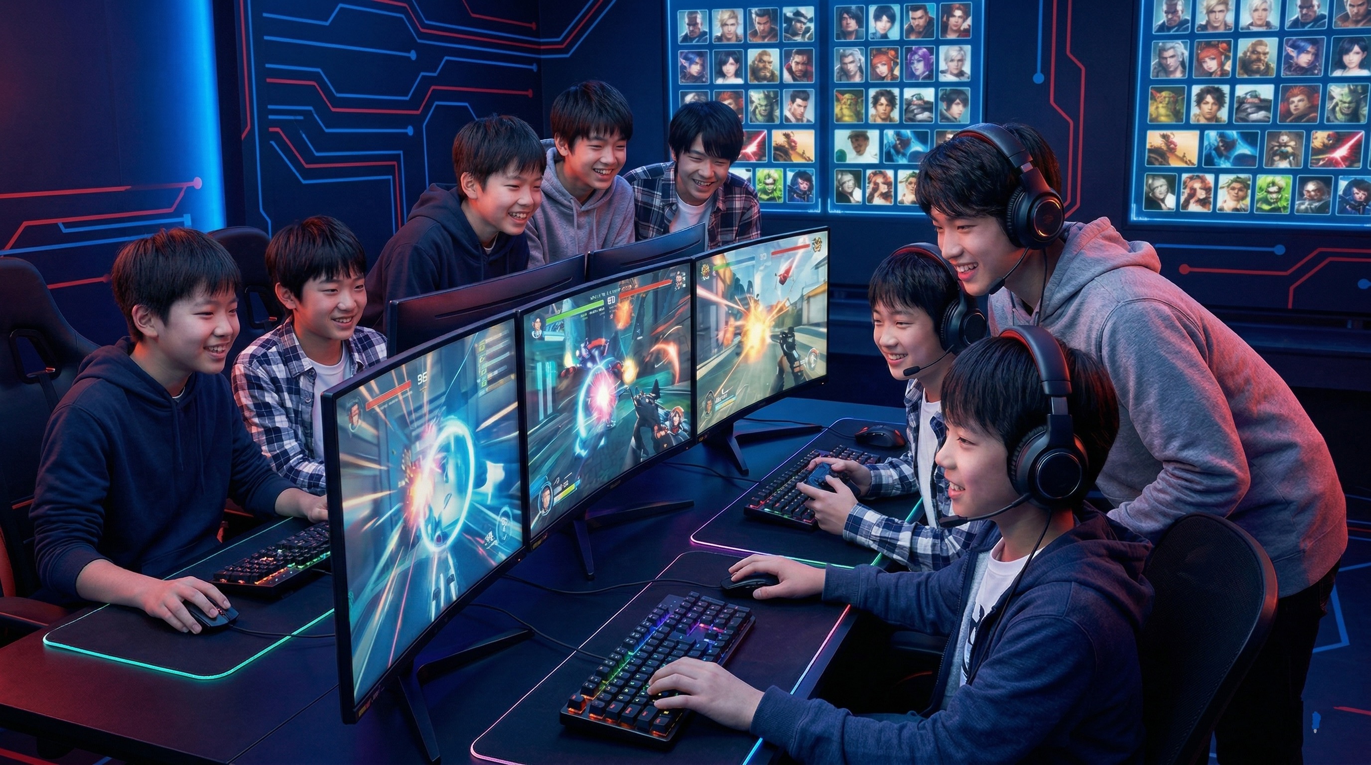 千代田区のフリースクールとして、好きなeスポーツを「学び」に変えます。チームプレーを通じて社会性を育みます。
